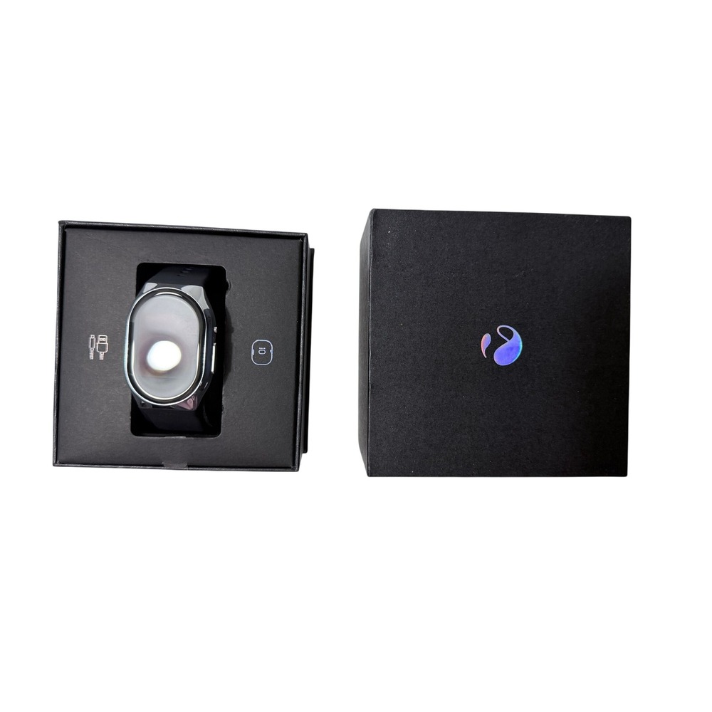 YHE BP Doctor Smart Watch Y001S Bright Silver iOS Android Health Tracker Boxed